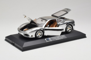 Ferrari 360 Modena Chrome Silver Limitierte Auflage Exclusive Cars 1:18 EC004 Metall – Bild 3 von 9