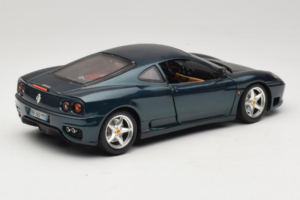 Ferrari 360 Modena Dunkelgrün Metallic Bburago 1:18 3358-G2 Metall – Bild 2 von 7
