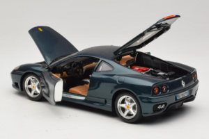 Ferrari 360 Modena Dunkelgrün Metallic Bburago 1:18 3358-G2 Metall – Bild 4 von 7