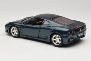 Ferrari 360 Modena Dunkelgrün Metallic Bburago 1:18 3358-G2 Metall – Bild 6 von 7