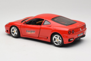 Ferrari 360 Modena Energizer Rot Bburago 1:18 3358-P3 Metall – Bild 7 von 8