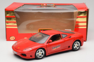 Ferrari 360 Modena Energizer Rot Bburago 1:18 3358-P3 Metall – Bild 8 von 8