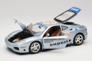 Ferrari 360 Modena Expert #1 Silber Bburago 1:18 3348-S1 Metall – Bild 2 von 8
