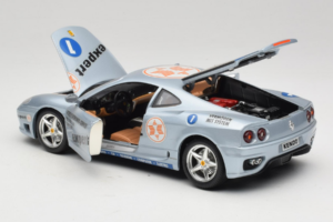 Ferrari 360 Modena Expert #1 Silber Bburago 1:18 3348-S1 Metall – Bild 5 von 8