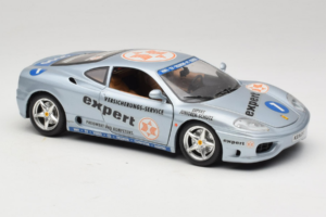 Ferrari 360 Modena Expert #1 Silber Bburago 1:18 3348-S1 Metall – Bild 6 von 8
