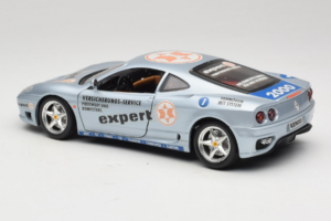 Ferrari 360 Modena Expert #1 Silber Bburago 1:18 3348-S1 Metall – Bild 7 von 8