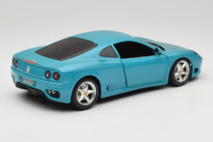 Ferrari 360 Modena Migros Limitierte Auflage 333 Stück Blau Bburago 1:18 3358-G1 Metall – Bild 3 von 8