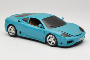 Ferrari 360 Modena Migros Limitierte Auflage 333 Stück Blau Bburago 1:18 3358-G1 Metall – Bild 6 von 8