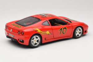 Ferrari 360 Modena #10 5 Jahre IG Bburago Rot Bburago 1:18 3358-P2 Metall – Bild 3 von 8