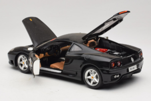 Ferrari 360 Modena #14 Schwarz Limitierte Auflage Bburago 1:18 3368-B1 Metall – Bild 5 von 8