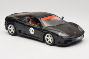 Ferrari 360 Modena #14 Schwarz Limitierte Auflage Bburago 1:18 3368-B1 Metall – Bild 6 von 8