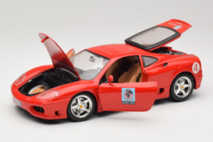 Ferrari 360 Modena Bevro International #4 Limitierte Auflage 111 Stück Rot Bburago 1:18 3358-P1 Metall – Bild 2 von 8
