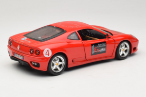 Ferrari 360 Modena Bevro International #4 Limitierte Auflage 111 Stück Rot Bburago 1:18 3358-P1 Metall – Bild 3 von 8