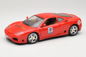 Ferrari 360 Modena Bevro International #4 Limitierte Auflage 111 Stück Rot Bburago 1:18 3358-P1 Metall