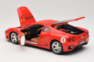 Ferrari 360 Modena Bevro International #4 Limitierte Auflage 111 Stück Rot Bburago 1:18 3358-P1 Metall – Bild 5 von 8