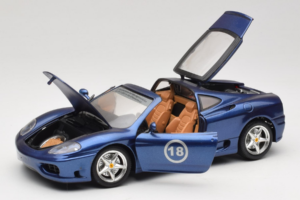 Ferrari 360 Modena Targa Limitierte Auflage 333 Stück Lila Metallic Bburago 1:18 3348-F1 Metall – Bild 2 von 8