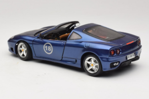 Ferrari 360 Modena Targa Limitierte Auflage 333 Stück Lila Metallic Bburago 1:18 3348-F1 Metall – Bild 7 von 8