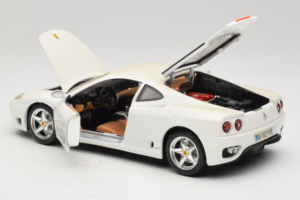 Ferrari 360 Modena Weiss Bburago 1:18 3368-W1 Metall – Bild 5 von 8