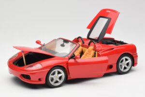 Ferrari 360 Spider Rot Hot Wheels 1:18 FER129 Metall – Bild 2 von 8