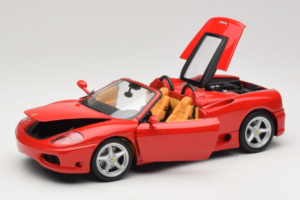 Ferrari 360 Spider Rot Hot Wheels 1:18 27774-M1 Metall – Bild 2 von 8