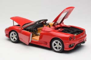 Ferrari 360 Spider Rot Hot Wheels 1:18 FER129 Metall – Bild 5 von 8