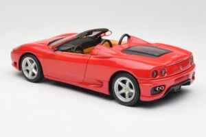 Ferrari 360 Spider Rot Hot Wheels 1:18 FER129 Metall – Bild 7 von 8