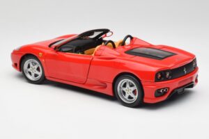 Ferrari 360 Spider Rot Hot Wheels 1:18 57310 Metall – Bild 7 von 8