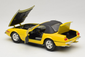 Ferrari 365 GTS/4 Daytona Cabriolet Gelb Techno Giodi 1:18 740028 Metall – Bild 5 von 8