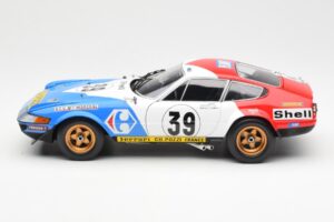 Ferrari 365 GTB/4 #39 J-C. Andruet / Lena 24 Hours of Le Mans 1972 Kyosho 1:18 08164E Metall – Bild 4 von 8