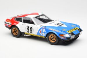 Ferrari 365 GTB/4 #39 J-C. Andruet / Lena 24 Hours of Le Mans 1972 Kyosho 1:18 08164E Metall – Bild 6 von 8
