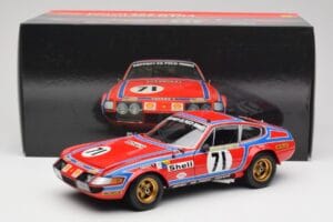 Ferrari 365 GTB4 Competizione #71 24 Hours of Le Mans 1974 Kyosho 1:18 08164A Metall – Bild 8 von 8