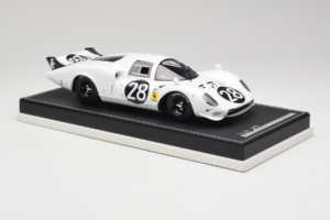 Ferrari 365 P2 #28 M. Gregory / J. Schlesser NART 24 Hours of Daytona 1967 Weiss AB Models 1:18 REMC019 Resin – Bild 4 von 6