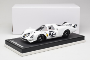 Ferrari 365 P2 #28 M. Gregory / J. Schlesser NART 24 Hours of Daytona 1967 Weiss AB Models 1:18 REMC019 Resin – Bild 6 von 6