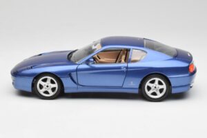 Ferrari 456 GT Blu Pozzi Bburago 1:18 3036-M3 Metall – Bild 4 von 8