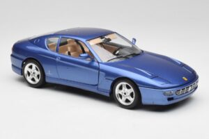 Ferrari 456 GT Blu Pozzi Bburago 1:18 3036-M3 Metall – Bild 6 von 8