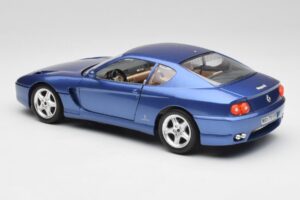 Ferrari 456 GT Blu Pozzi Bburago 1:18 3036-M3 Metall – Bild 7 von 8