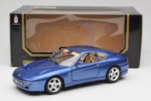 Ferrari 456 GT Blu Pozzi Bburago 1:18 3036-M3 Metall – Bild 8 von 8