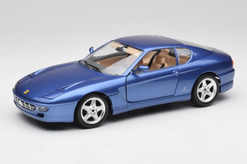 Ferrari 456 GT Blu Pozzi Bburago 1:18 3036-M3 Metall