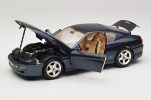 Ferrari 456 GT Blau Bburago 1:18 3036-B1 Metall – Bild 2 von 8