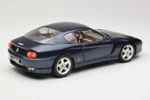 Ferrari 456 GT Blau Bburago 1:18 3036 Metall – Bild 5 von 8
