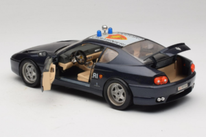 Ferrari 456 GT Carabinieri Schwarz Bburago 1:18 3036-B3 Metall – Bild 5 von 8