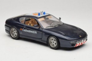 Ferrari 456 GT Carabinieri Schwarz Bburago 1:18 3036-B3 Metall – Bild 6 von 8