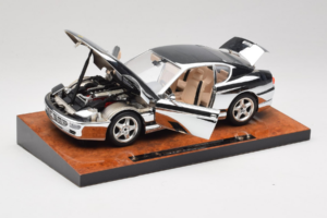 Ferrari 456 GT Chrome Silver Bburago 1:18 3746-R1 Metall – Bild 2 von 8
