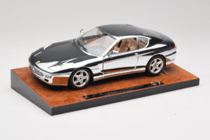 Ferrari 456 GT Chrome Silver Bburago 1:18 3746-R1 Metall – Bild 3 von 8