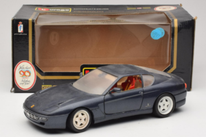 Ferrari 456 GT Dark Blue Metallic Bburago 1:18 3036-B2 Metall – Bild 8 von 8