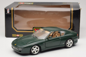 Ferrari 456 GT Dunkelgrün Bburago 1:18 3046-GR1 Metall – Bild 8 von 8