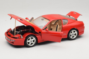 Ferrari 456 GT Ferrari Model Club Rot Bburago 1:18 3036-P1 Metall – Bild 2 von 8