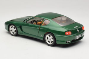 Ferrari 456 GT Grün Metallic Bburago 1:18 3036-GR1 Metall – Bild 7 von 8