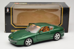 Ferrari 456 GT Grün Metallic Bburago 1:18 3036-GR1 Metall – Bild 8 von 8