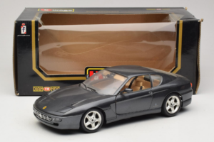 Ferrari 456 GT Grau Metallic Bburago 1:18 3036-G1 Metall – Bild 8 von 8